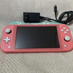 Nintendo Switch Lite ピンク 本体 ACアダプター付き