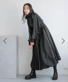 美品！LOWRYSFARM トラックドッキングバルーンワンピース