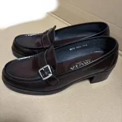 HARUTA リングストラップヒール ローファー #4600 24.5cm 3E