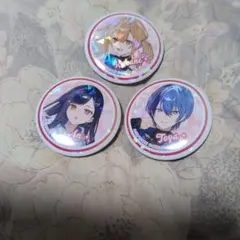 プロジェクトセカイ　ローソン　ホログラム缶バッジ