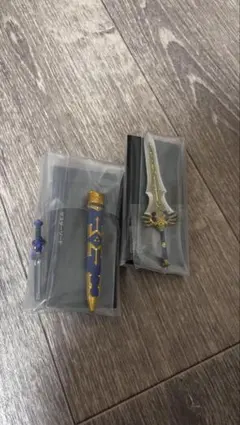 ゼルダの伝説　ウェポンコレクション　王家の両手剣、マスターソード　2点セット