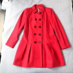 Sinequanone シネカノン ロングコート 赤 ウールのサムネイル