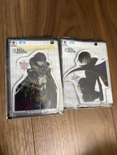 コードギアス反逆のルルーシュ　スタンド付きアクリルプレート　ルルーシュ　スザク