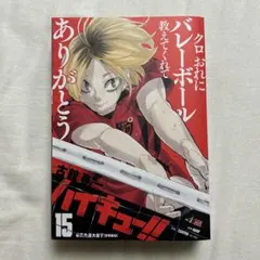 ハイキュー!! REMIX リミックス版　15巻　孤爪研磨　古舘春一　初版