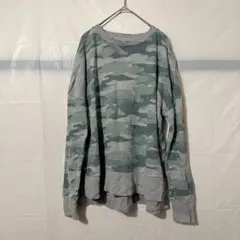 美品✨️ TIME AND TRUE 迷彩柄 トレーナー 【M】 長袖 冬服 秋服