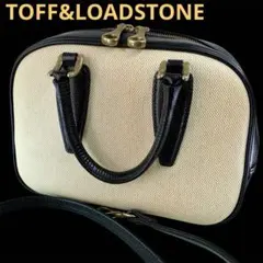TOFF & LOADSTONE ミニヨン・リザード クロコ型押しハンドバッグ 