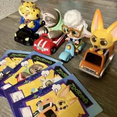 海外限定MINISO✖️ディズニー ズートピア ニック&ジュディフィギュア