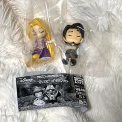 ちょこんとおじぎFig. ラプンツェル　フリンライダー　セット　ディズニー