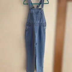 デニムオーバーオール レディース