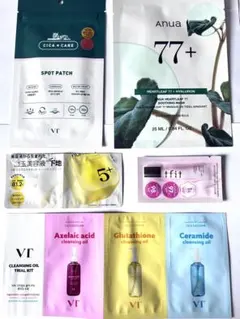 韓国コスメ サンプルセット VT Anua tfit ナンバーズイン まとめ売り