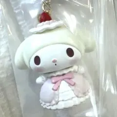 マイメロ　いちごホイップケーキ　キーホルダー