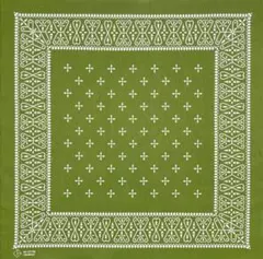 限定入荷 バンダナ 緑 クロス グリーン ヴィンテージ ウエスタン アメカジ 秋