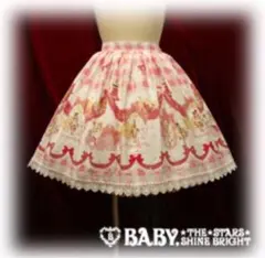 ベイビー　アリスとリボン王国柄スカート　新品　タグ付きのサムネイル