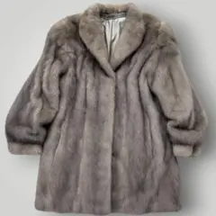 美品】SAGA MINK ROYAL サガミンク/デミバフミンク/ファーコート