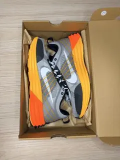 ナイキNike ランニングシューズ グレー/オレンジ26cm
