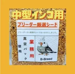 中型インコ 専用シード900g ベテランブリーダー厳選 ウロコ オカメ オキナ