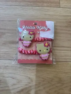 ★早い者勝ち★日焼けハローキティ ヘアゴム 2個セット