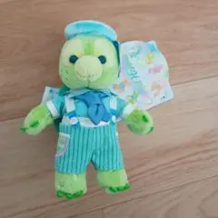 オルメル　ぬいぐるみバッジ　ダッフィー＆フレンズ20周年　カラフルハピネス