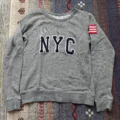 BREEZE トレーナー NYC グレー 140cmのサムネイル