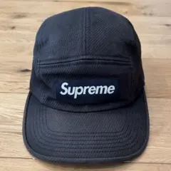 Supreme NYCO Twill Camp Cap ブラック 17aw - メルカリ