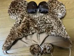 ディズニーファンキャップヒョウ柄ひょうがらミニーミッキー