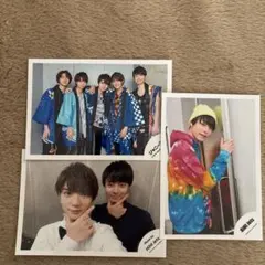 HiHi Jets 作間龍斗　公式写真　3枚セット