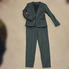 パンツスーツ グレー 11号