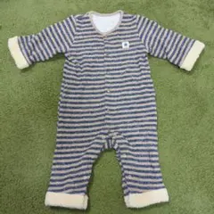 赤ちゃんの城　ロンパース　70cm ボーダー