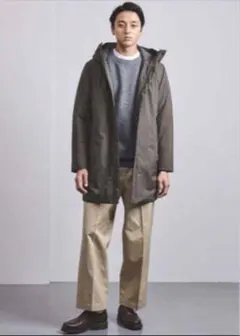 UNITED ARROWS ORIGINAL PADDING HOOD COAT