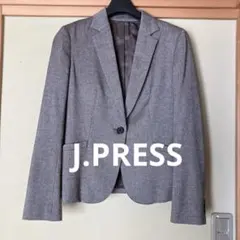 【J.PRESS】ジャケット　ヘリンボーン柄 シングルボタン