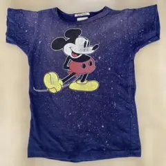 デニムダンガリーミッキーコラボTシャツ