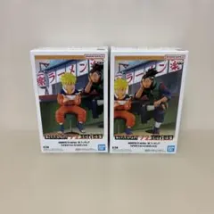 プライズ新品　NARUTO 一楽でのひとときうずまきナルト＆うみのイルカ 2種