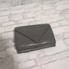 BALENCIAGA 三つ折り財布 グレー