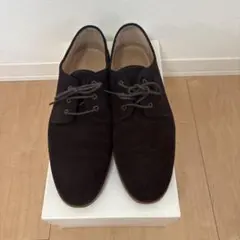 A.P.C.ダークブラウン スエード レースアップシューズ 27センチ