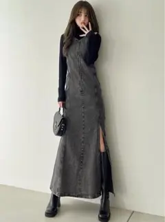 デニムワンピース GRL