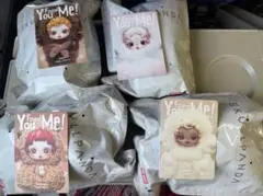 スカルパンダ　skullpanda you found me 4体セット