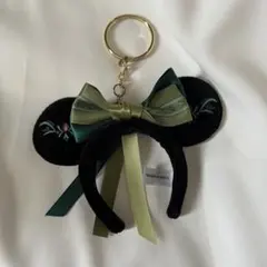 ディズニーリゾート　アナ　カチューシャキーホルダー