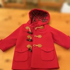 Miki House ダッフルコート 90サイズ レッド