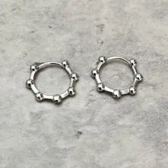 ★新品 SLOBE IENAスローブイエナ 小さいワンタッチ シルバーピアス