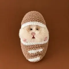 はむにぎり ぬい服 ハンドメイド [フランスパンなりきりセット]