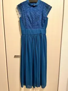 パーティードレス ブルー