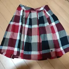 BLUE LABEL CRESTBRIDGE チェック柄プリーツスカート S