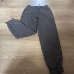 UNIQLO エアリズム ジョガーパンツ S ダークグレー