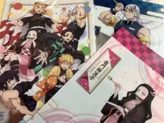 ★鬼滅の刃　全集中展　クリアファイル　道とん掘り　禰豆子　宇髄天元