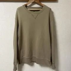 ユニクロ　スウェットシャツ（長袖）　 ベージュ　XL