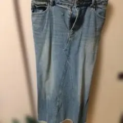 リヴドロワ美品アモンのルーズデニムスカート38サイズ