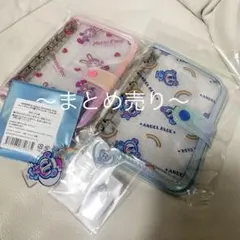 ナルミヤカフェ　エンジェルブルー　メゾピアノ　ベリエ　シール帳　シールバインダー