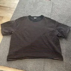 AMERICAN HOLIC 半袖ストライプTシャツ　Lサイズ