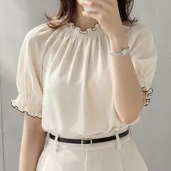Natural Beauty Basic とろみ ブラウスのサムネイル