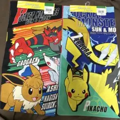 ポケットモンスター サン＆ムーン ハンカチ　2枚